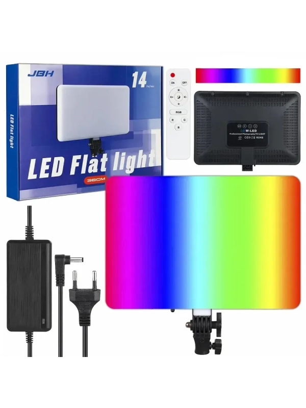 Светодиодная панель 36СМ 14" 36 RGB JBH (Профессиональный фото съемочный свет)