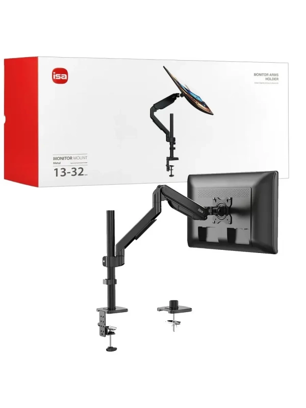Кронштейн для монитора с газлифтом 13"-32" MH-B1 ISA