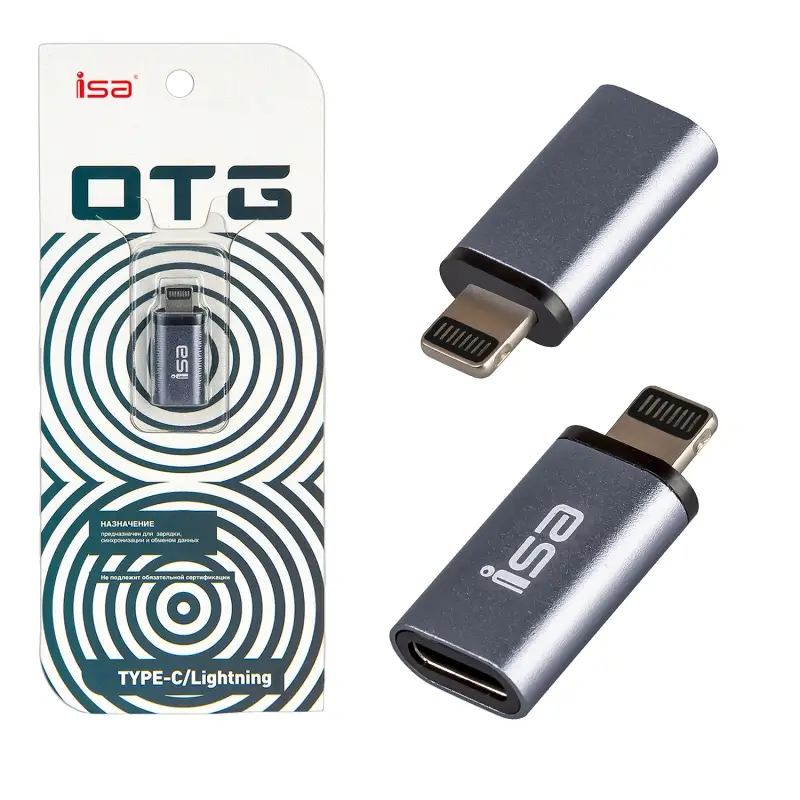 Переходник Type-C на Lightning G-04 ISA