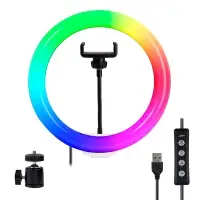 Селфи кольцо 26СМ RD-26 10" Crystal RGB JBH