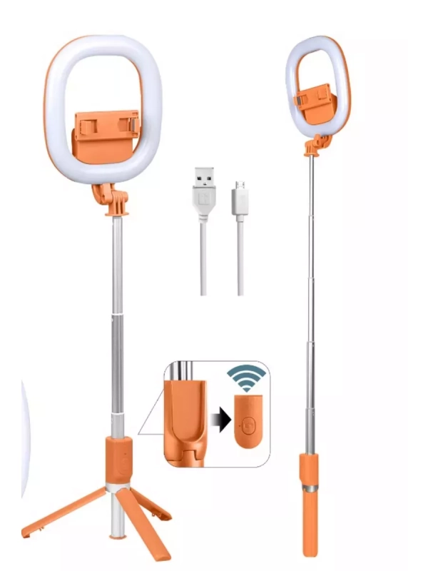 Селфи кольцо R10 оранжевый Селфи кольцо R10 оранжевый