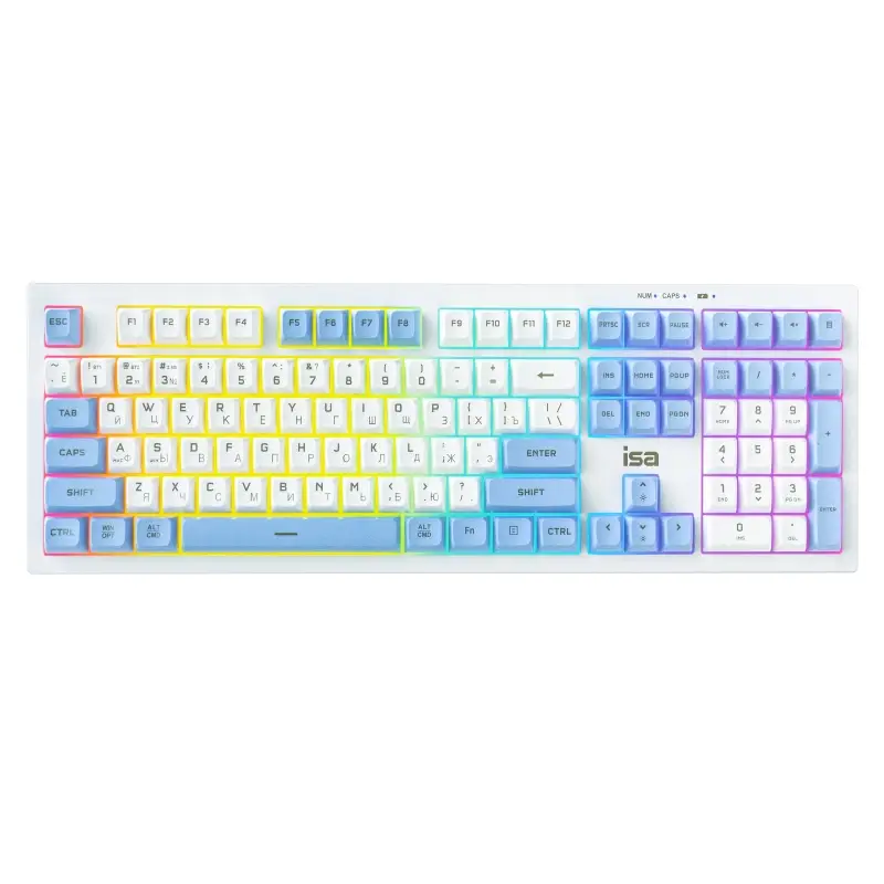 Беспроводная клавиатура ISA KB-10 белая Беспроводная клавиатура ISA KB-10 белая