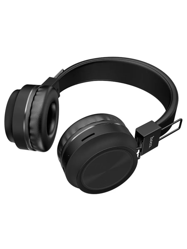 Наушники W25 Promise с микрофоном HOCO Черные