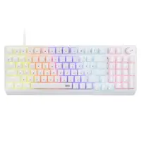 Механическая игровая клавиатура с RGB подсветкой ISA KB-08 белая Механическая игровая клавиатура с RGB подсветкой ISA KB-08 белая