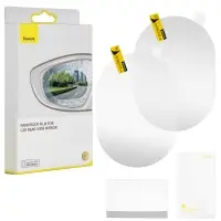 Пленка непромокаемая для зеркала заднего вида BASEUS Rainproof 135*95mm, прозрачный, 2шт