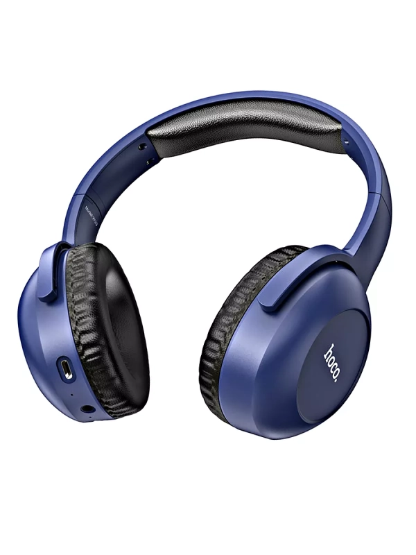 Наушники W33 Art Sount Bluetooth HOCO синие