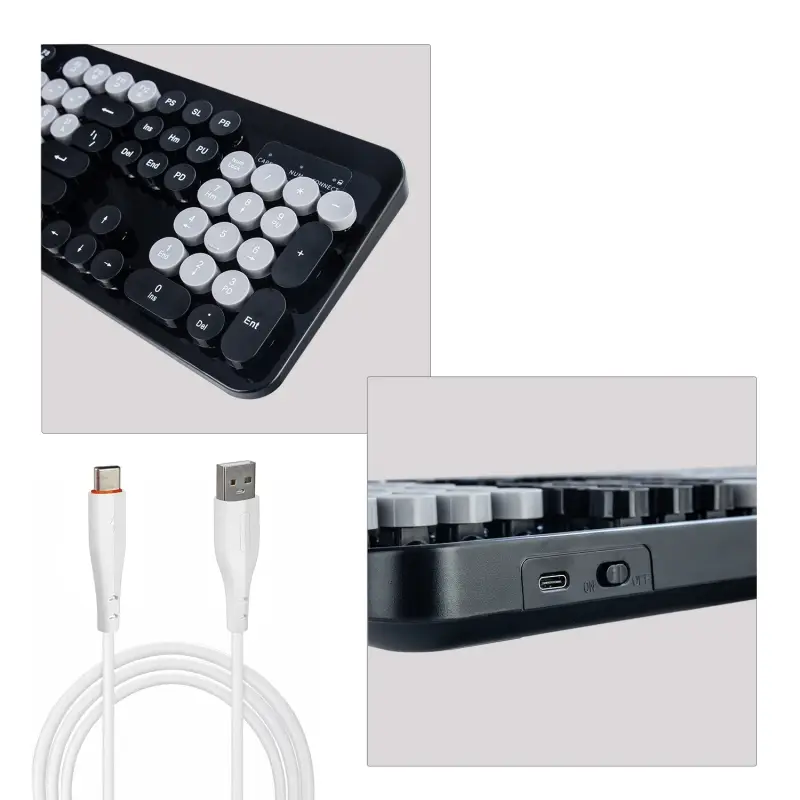 Комплект беспроводная клавиатура + мышь ISA KB-09 черная Комплект беспроводная клавиатура + мышь ISA KB-09 черная