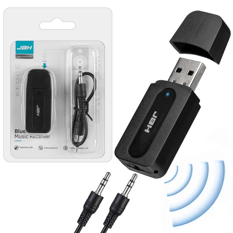 Блютуз ресивер AUX BT-04 JBH Блютуз ресивер AUX BT-04 JBH