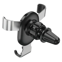 Автодержатель в решетку CA56 Plus HOCO серебро