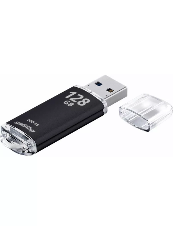 USB накопитель 128 GB Smart Buy V-Cut Black USB 3.0 USB накопитель 128 GB Smart Buy V-Cut Black USB 3.0