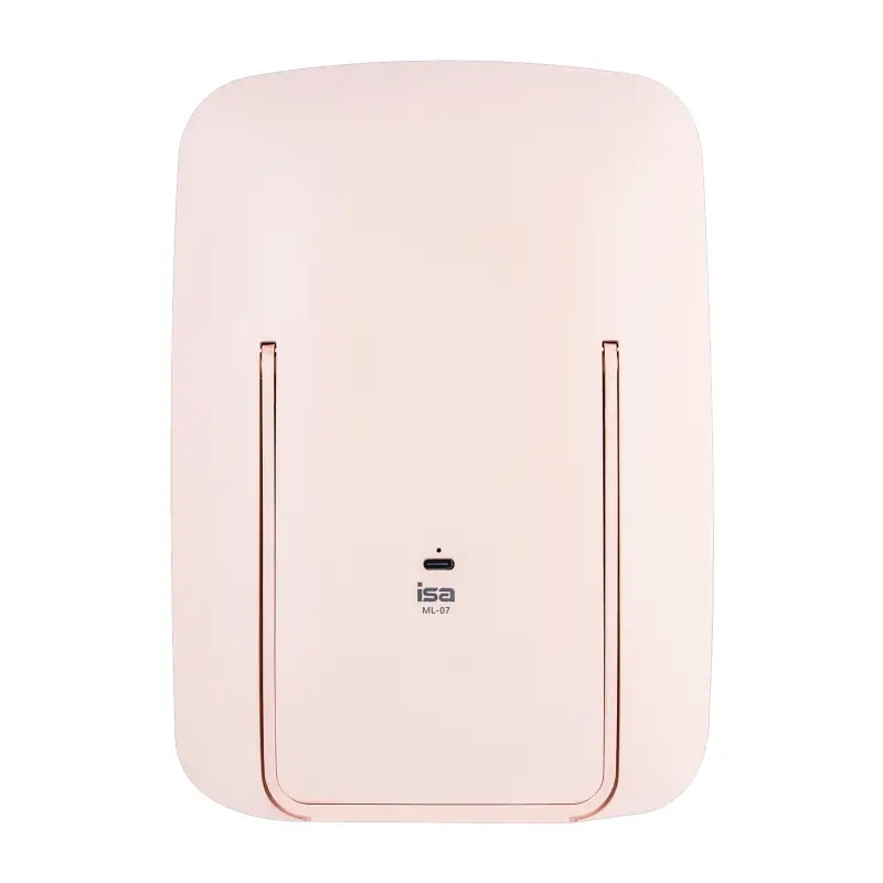 Настольное зеркало для макияжа с подсветкой ML-07 ISA розовое Настольное зеркало для макияжа с подсветкой ML-07 ISA розовое