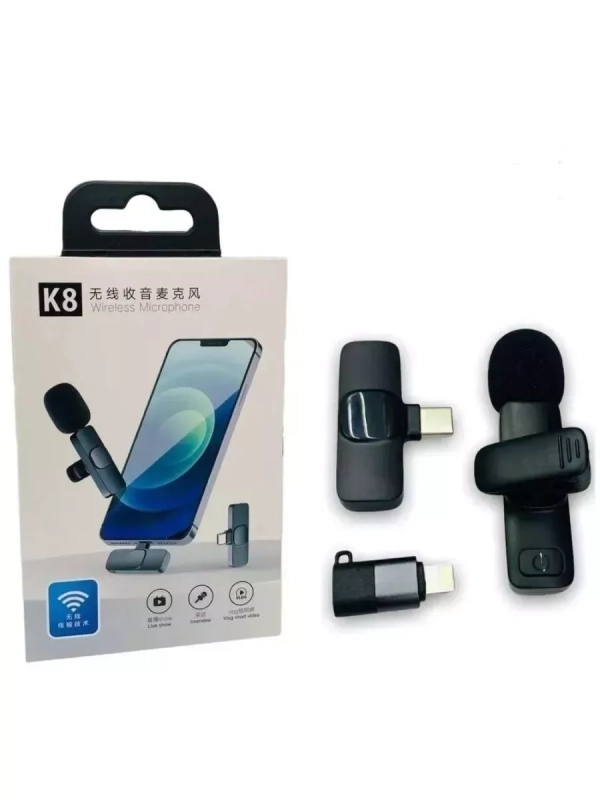 Беспроводной микрофон K8 Type-C Беспроводной микрофон K8 Type-C