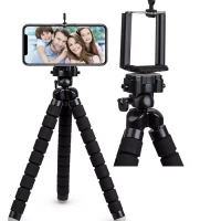 Настольный мини-штатив FLEX-02 ISA черный (большой)