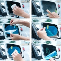 Пленка непромокаемая для зеркала заднего вида BASEUS Rainproof 135*95mm, прозрачный, 2шт