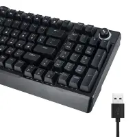 Механическая игровая клавиатура с RGB подсветкой ISA KB-08 черная Механическая игровая клавиатура с RGB подсветкой ISA KB-08 черная