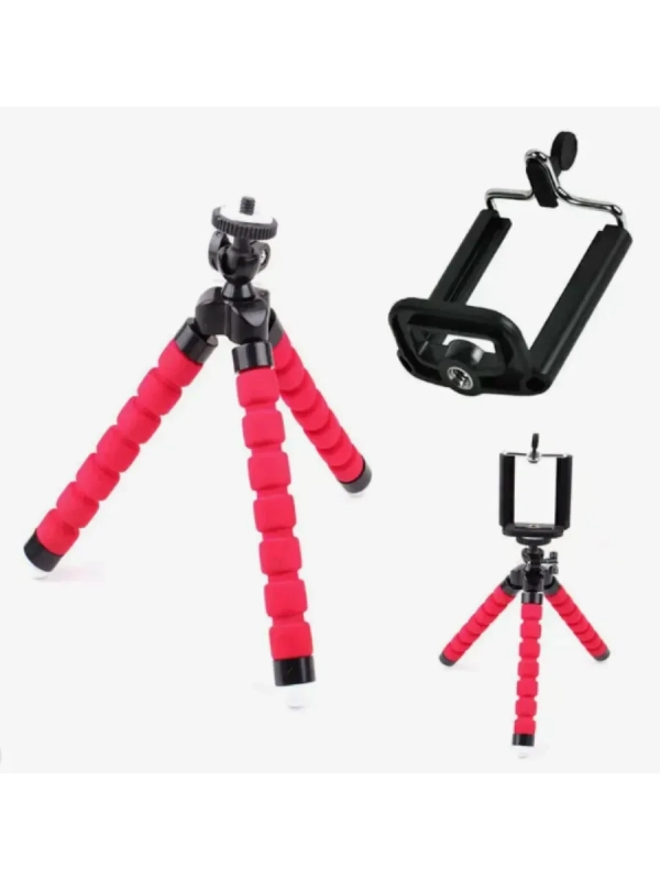 Настольный мини-штатив FLEX-01 ISA красный Настольный мини-штатив FLEX-01 ISA красный