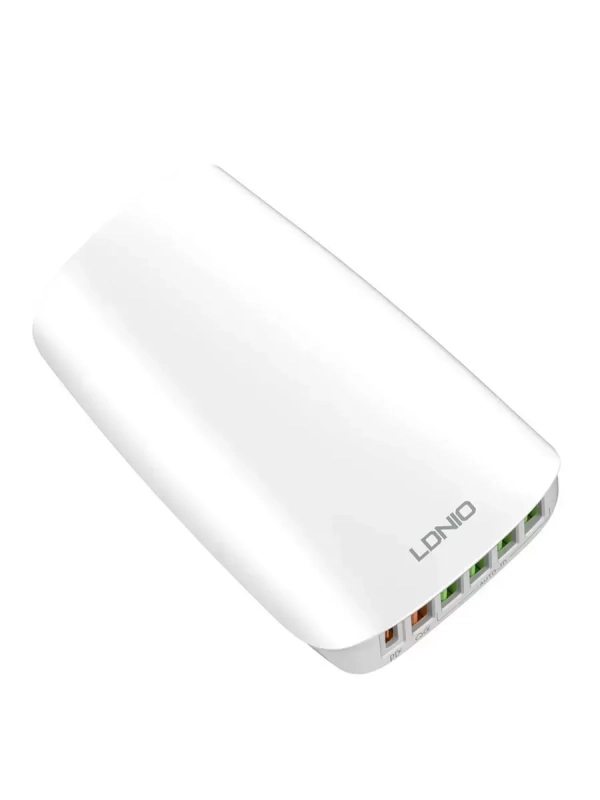 Переходник СЗУ на 5 USB + Type-C 65 WA6573C LDNIO Переходник СЗУ на 5 USB + Type-C 65 WA6573C LDNIO