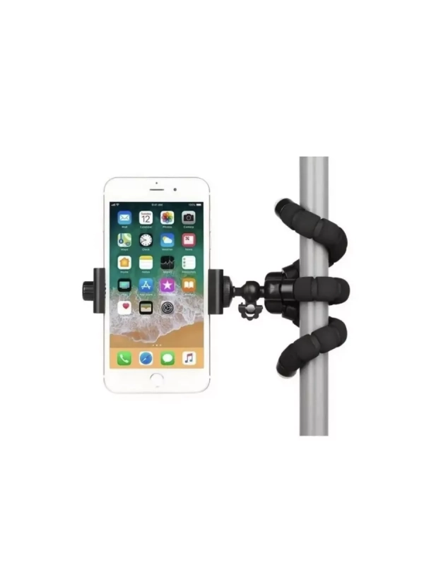 Настольный мини-штатив FLEX-02 ISA черный (большой)