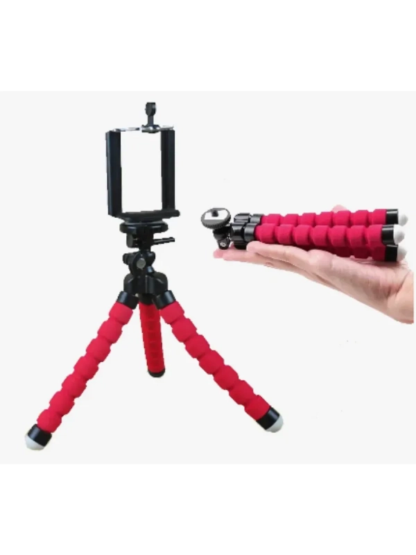 Настольный мини-штатив FLEX-01 ISA красный Настольный мини-штатив FLEX-01 ISA красный