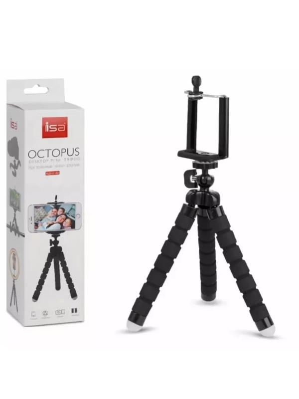 Настольный мини-штатив FLEX-01 ISA черный