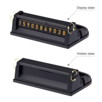 Парковочная карта 2 в 1 NO.077 (карта, держатель для телефона)