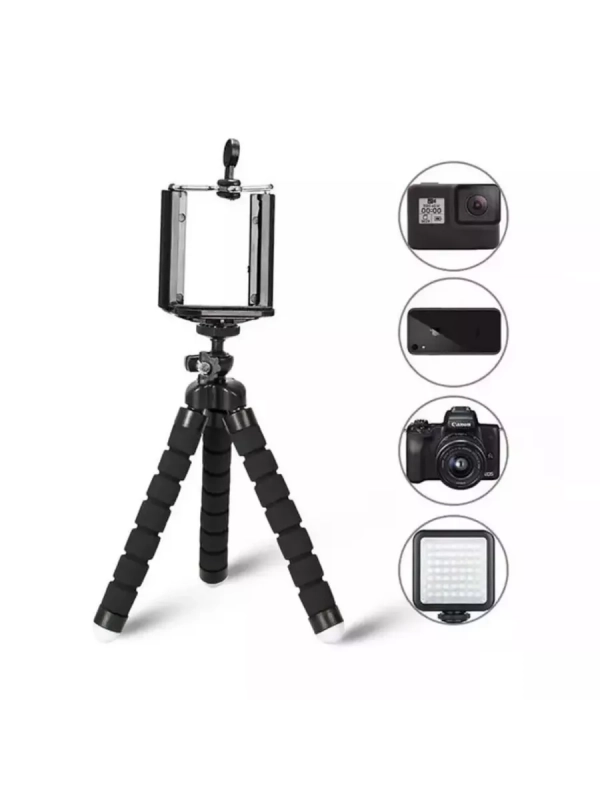 Настольный мини-штатив FLEX-01 ISA черный