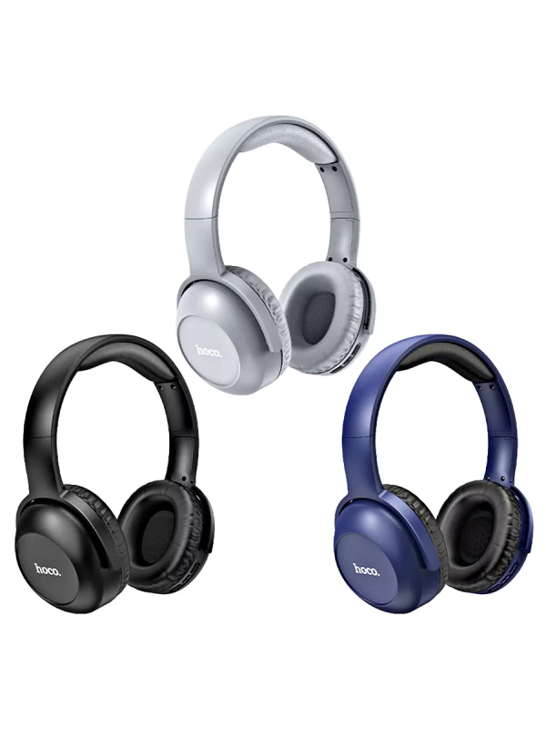 Наушники W33 Art Sount Bluetooth HOCO синие