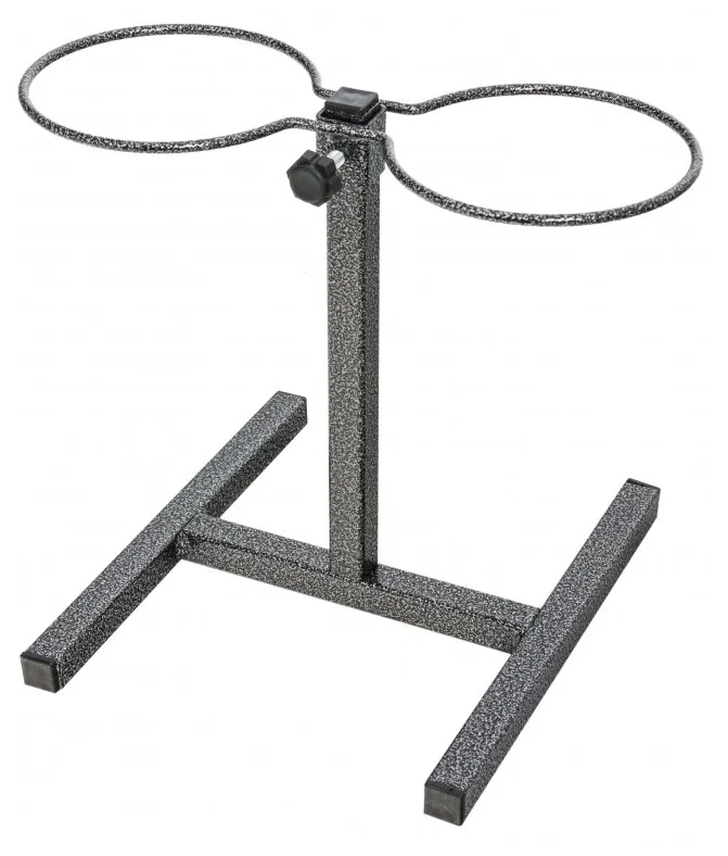 Миски конусные металлические для животных на подставке 2х0,5 л Миски конусные металлические для животных на подставке 2х0,5 л