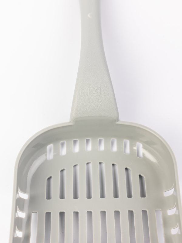 Совок для лотка серый