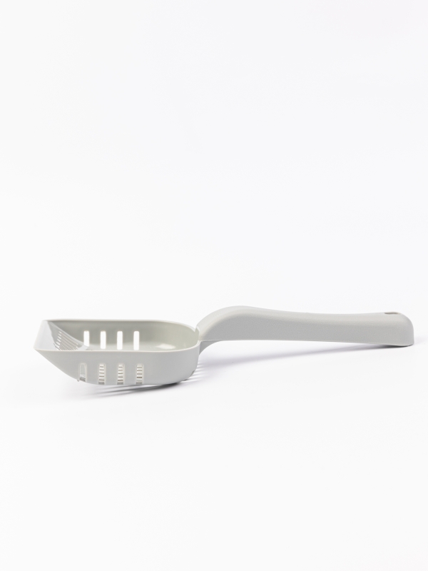 Совок для лотка серый