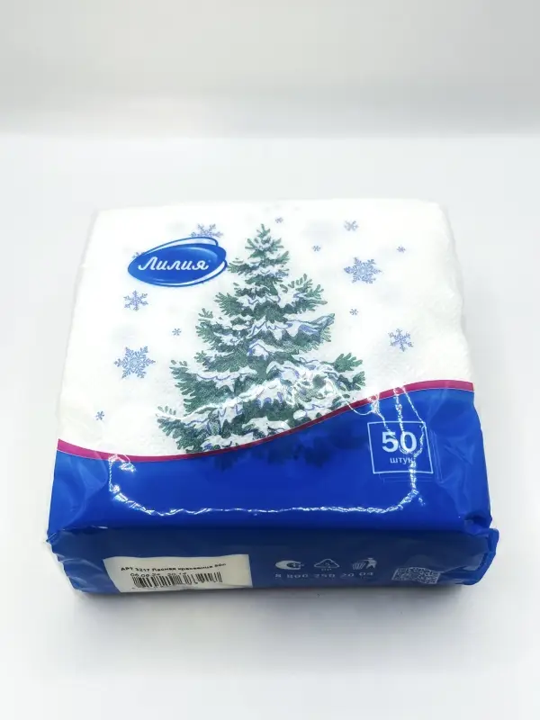 Новогодние салфетки  Новогодние салфетки "Зимняя красавица"