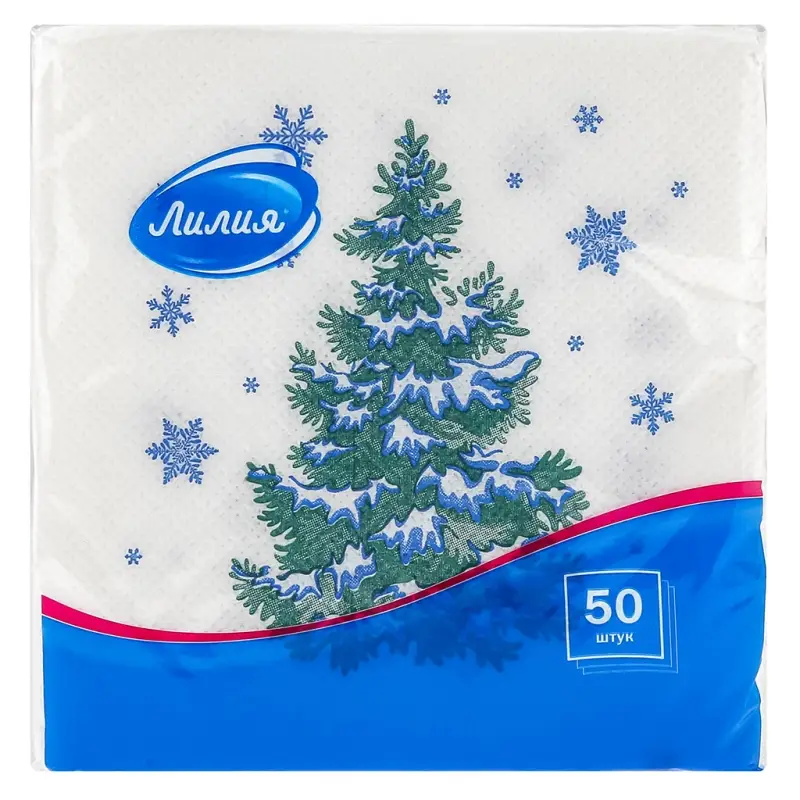 Новогодние салфетки  Новогодние салфетки "Зимняя красавица"