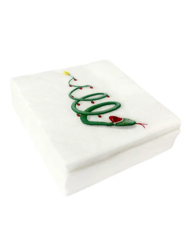 Салфетки бумажные  Салфетки бумажные "Змейка"