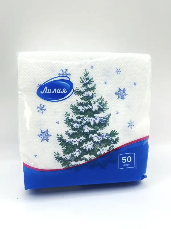 Новогодние салфетки  Новогодние салфетки "Зимняя красавица"