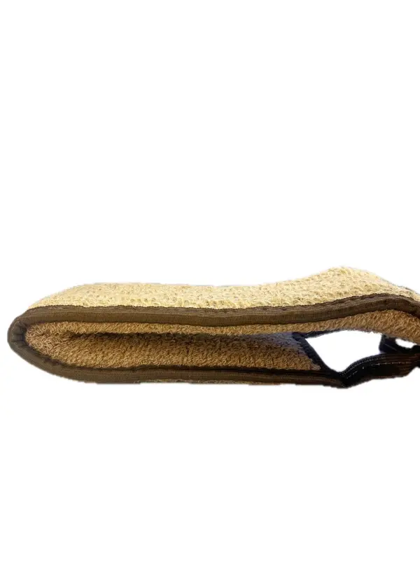 Натуральная джутовая мочалка Натуральная джутовая мочалка