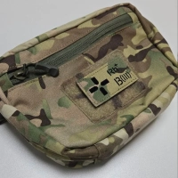 Шеврон на липучке Группа крови 4 положительная IV+ мультикам