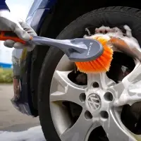 Щетка для мытья с мягкой распушенной щетиной (35 см)