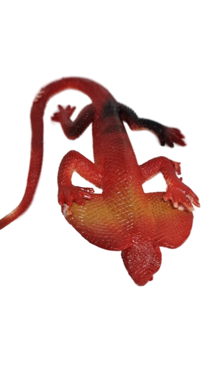 Антистресс игрушка ящерица с жабрами