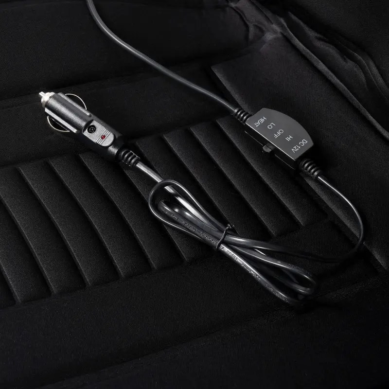 Накидка с подогревом 12 В, 35/45 Вт, черная