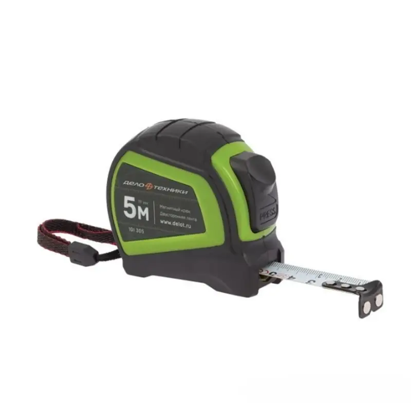 Рулетка в обрезиненном корпусе 5м?19мм