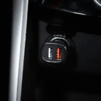 Адаптер автомобильный 2хUSB QC 3.0 + 2.1А 12/24В