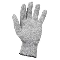 Перчатки трикотажные ХБ, серые, (1 пара) 7,5 класс/65г
