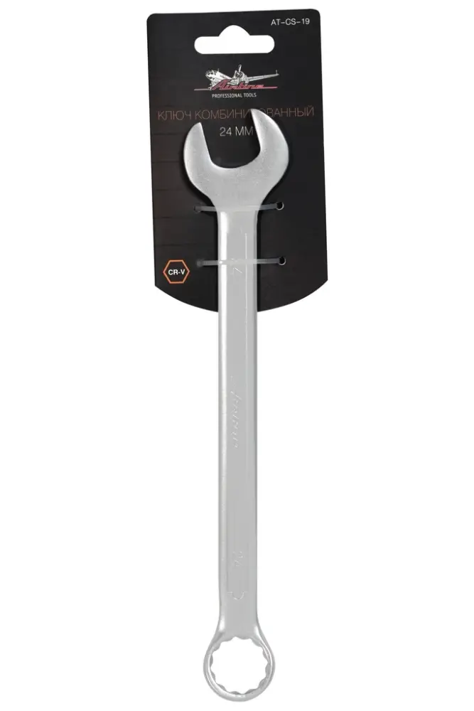 Ключ комбинированный 24мм пласт. подвес