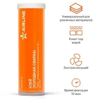 Клей-герметик эпоксидный(холодная сварка)универсальный "БЛИЦ", 2-х комп.,туба 55г