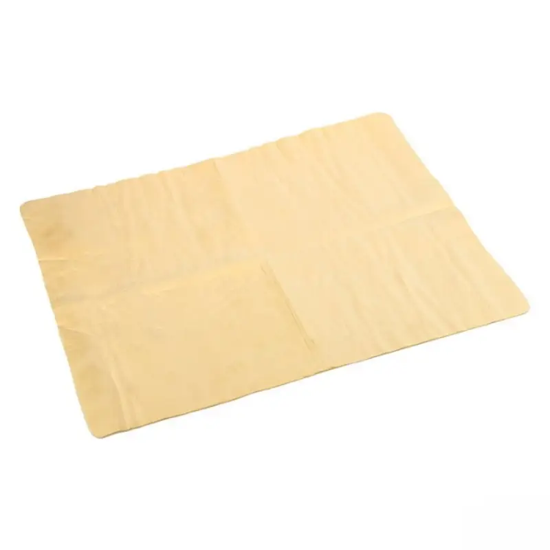 Салфетка замша искусственная универсальная 32x43см тубу