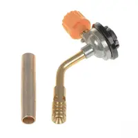 Газовая горелка-насадка на цанговый баллон, металическая удлиненная