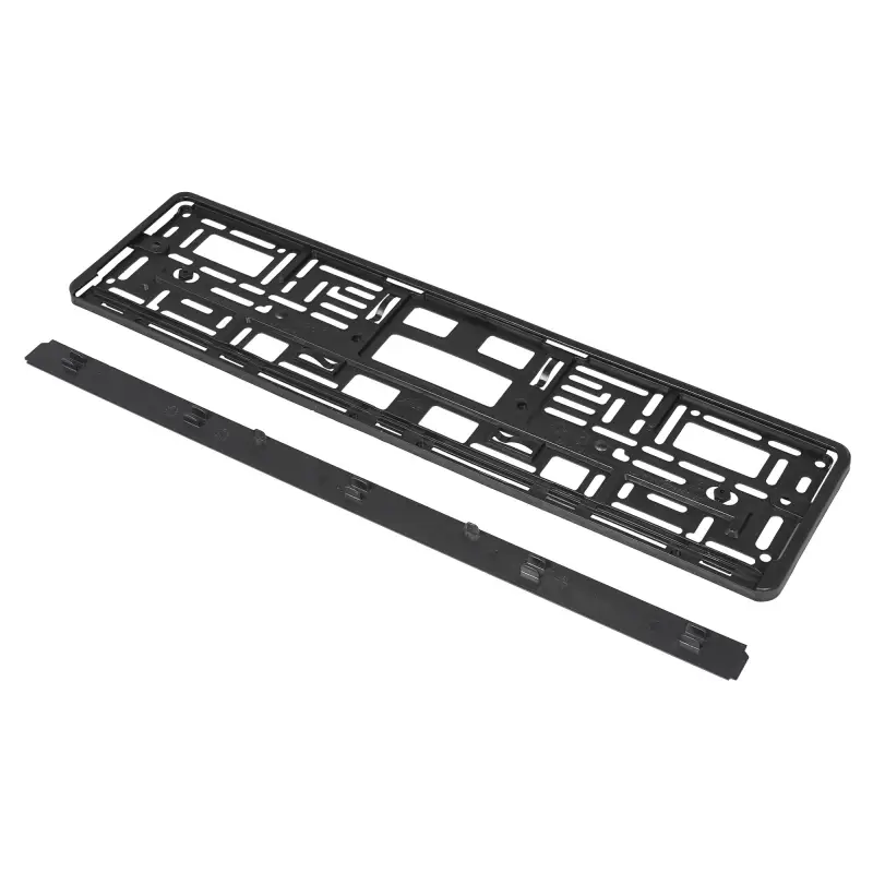 Рамка под номерной знак (без надписи) с нижней запорной планкой Рамка под номерной знак (без надписи) с нижней запорной планкой