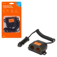 Разветвитель прикуривателя 2 гнезда 5А(Копия) Разветвитель прикуривателя 2 гнезда 5А(Копия)