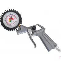 Манометр для контроля давления и подкачки шин пистолетного типа Манометр для контроля давления и подкачки шин пистолетного типа