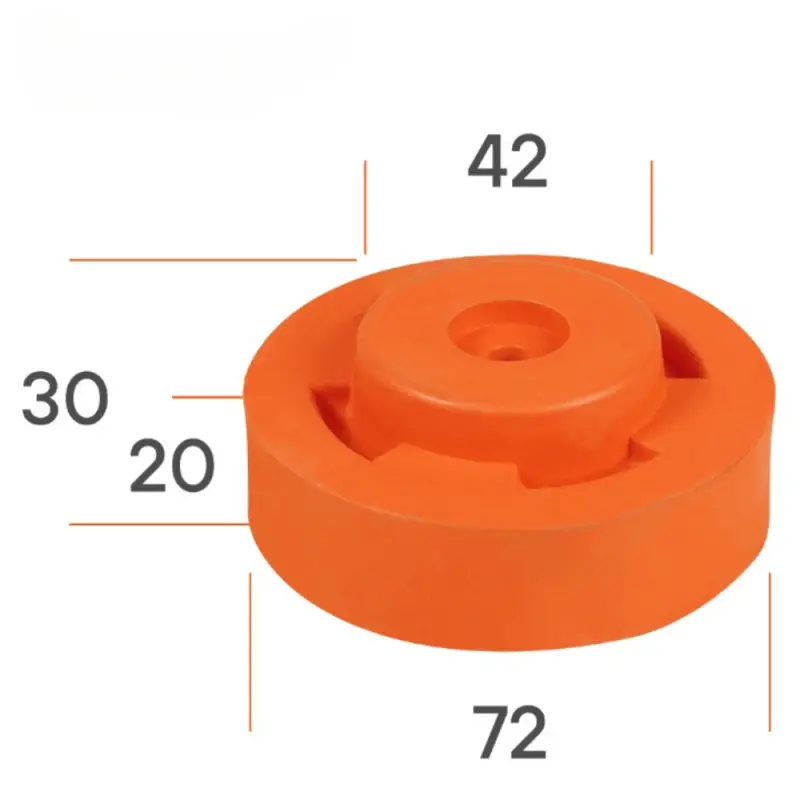 Накладка на домкрат подкатной D72мм, H30мм Накладка на домкрат подкатной D72мм, H30мм